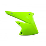Acerbis Radiator Scoops - Kawasaki KXF250 2004-05 - Fluro Green