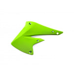 Acerbis Radiator Scoops - Kawasaki KXF250 2004-05 - Fluro Green