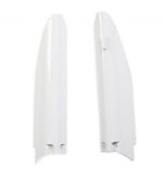 Acerbis Fork Guards - Suzuki RM 125/250 2004-06, RMZ450 2005-06 - White