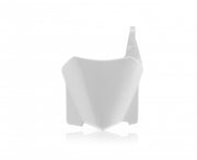 Acerbis Front Number Board - Honda CRF250R 2008-09, CRF450R 2008 - White