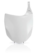 Acerbis Front Number Board - Kawasaki KXF250/ KXF450 2009-12 - White
