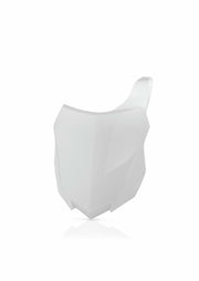 Acerbis Front Number Board - Kawasaki KXF250 2013-16, KXF450 2013-15 - White