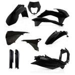 Acerbis Full Plastics Kit - KTM EXC/ EXC-F 125-540 2014-15 - Black