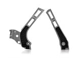 Acerbis X-Grip Frame Guards - Yamaha YZ 125/250 2006-2025, WR125/250 2006-21 - Silver