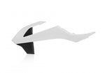 Acerbis Radiator Scoops - KTM SX65 2016-23 - White/ Black