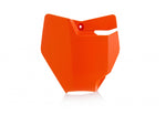 Acerbis Front Number Board - KTM SX65 2016-23 - Orange