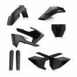 Acerbis Full Plastics Kit - Husqvarna TC 125/250/300 & FC 250/350/450 2016-18 - Black