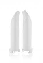 Acerbis Fork Guards - Kawasaki KXF250 2017-2025, KXF450 2016-2025 - White