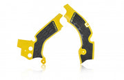 Acerbis X-Grip Frame Guards - Suzuki RMZ450 2008-17 - Yellow/Black