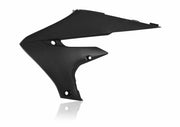 Acerbis Radiator Scoops - Yamaha YZF250 2019-2023, YZF450 2018-2022 - Black