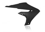 Acerbis Radiator Scoops - Yamaha YZF250 2019-2023, YZF450 2018-2022 - Black