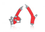 Acerbis X-Grip Frame Guards - Honda CRF250 L-M 2013-20 - Grey/ Red