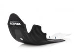 Acerbis Skid Plate - Kawasaki KXF250 2021-2024, KXF450 2019-2023 - Black/ White