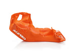 Acerbis Skid Plate - KTM EXC 250/350 TPI & XC-W 250/350 TPI 2020-23 - Orange/ White
