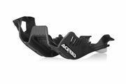 Acerbis Skid Plate - Husqvarna TE 250/300I 2020-23, Gas Gas EC 250/300 2021-23 - Black/ White