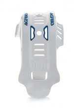 Acerbis Skid Plate - Husqvarna FE 450/501 2020-23 - White/ Blue