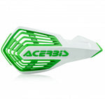 Acerbis X-Future Hand Guards - White/ Green