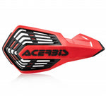 Acerbis X-Future Hand Guards - Red/ Black