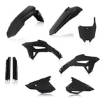Acerbis Full Plastics Kit - Honda CRF250R 2022-2024, CRF450R 2021-2024 - Black