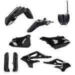 Acerbis Full Plastics Kit - Yamaha YZ85 2022-2025 - Black