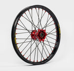 Kite Elite MX 21" Front Wheel - Honda CRF450R 2002-2024 - Black/Red Hub