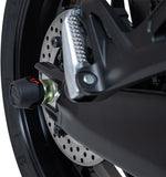 SW Motech Rear Axle Slider Set - Yamaha MT-09 GT 2021-2022 - Black