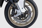 SW Motech Front Axle Slider Set - Moto Guzzi V100 1050 Mandello 2022-2024 - Black