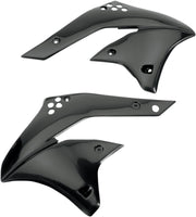 UFO Radiator Scoops - Kawasaki KXF250 2006 - Black