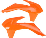 UFO Radiator Scoops - KTM EXC 2014-16 - Orange