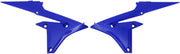 UFO Radiator Scoops - Yamaha YZF250 2014-18, YZF450 2014-17 - Blue