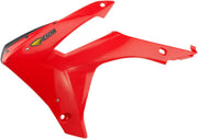 Cycra Powerflow Radiator Scoops - Honda CRF250R 2013-2017 - Red