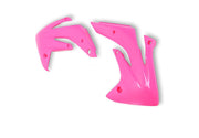 UFO Radiator Scoop - Honda CRF150 2007-17 - Fluro Pink