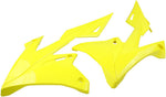 UFO Radiator Scoops - Suzuki RMZ450 2018 - Yellow
