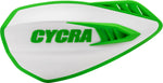 Cycra Cyclone Handguards - White/Green