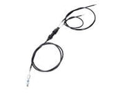 101 Octane Throttle Cable For Derbi Atlantis 50 Bullet 2003-2009 - Black
