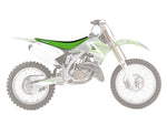Blackbird Double Grip 3 Seat Cover - Kawasaki KX 125/250 2003-08 - Green/Black