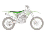 Blackbird Double Grip 3 Seat Cover - Kawasaki KXF250 2013-20, KXF450 2012-18 - Green/Black