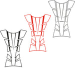 Oxford Sheer Arrow Vinyl Tank Pad