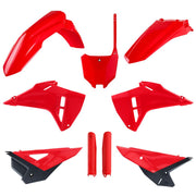 Polisport Restyle Plastics Kit For Honda CRF250R 2022-2024, CRF450R 2021-2024 (Restyle To CRF 2025) Red