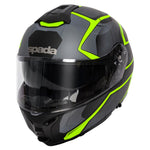 Spada Orion Matt Slate Black Yellow Helmet