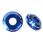 Apico Rear Pro Wheel Spacers For Yamaha YZ 125/250 2003-2025, YZF 250/450 2003-2008, WRF 250/450 2006-2023 Blue