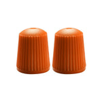 Apico Silicone Valve Caps 10-pack Orange
