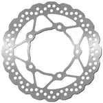 SBS Standard Contour Front Right Brake Disc For Kawasaki EX300 Ninja 2013-2016 - Silver