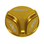 Apico Alloy Fuel Cap For TRS One 125/250/280/300 2016-2024 Yellow