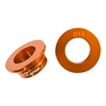 Apico Rear Wheel Spacers For KTM SX/SXF 125-450 2013-2022 Orange