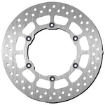 SBS Standard Round Front Left Brake Disc For Yamaha WR250Z 1998 - Silver