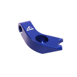 Apico CNC Clutch Cable Guide For Yamaha YZF250 2001-2013, WRF250 2001-2014 Blue