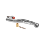 Apico Elite Magura Clutch Lever With Adjuster For KTM 1998-2008, SX65 2001-2013, SX85 2003-2012 Long Silver