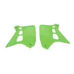 Polisport Radiator Scoops For Kawasaki KX250 1990-1991 Green