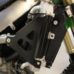 Works Connection Radiator Braces For Kawasaki KXF250 2021-2024, KX250XC 2020-2024, KXF450 2019-2023, KX450XC 2020-2023 Black